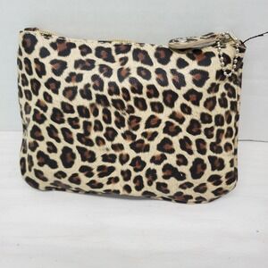 Sidekicks Leopard Print Foldable Flats with Matching Pouch Women's Shoes 8.5-9.5